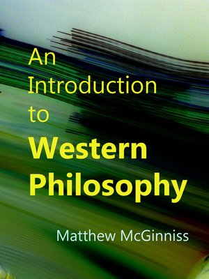 cover image of An Introduction to Western Philosophy